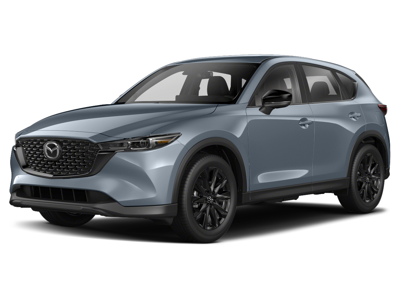 2023 Mazda Mazda CX-5 2.5 S Carbon Edition in Polymetal Gray — front three-quarter view