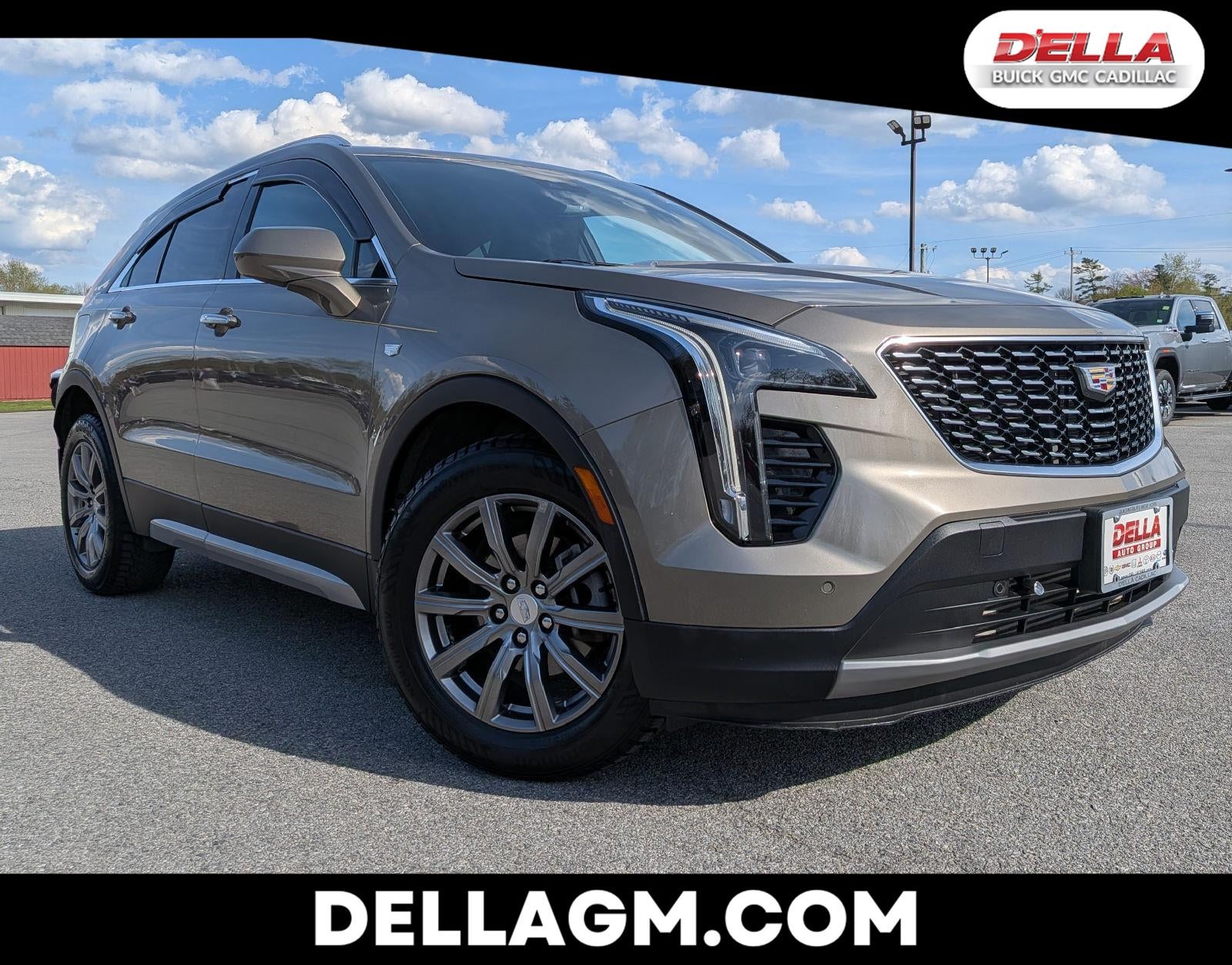 2020 Cadillac XT4 AWD Premium Luxury in Silver Dusk Metallic — front three-quarter view