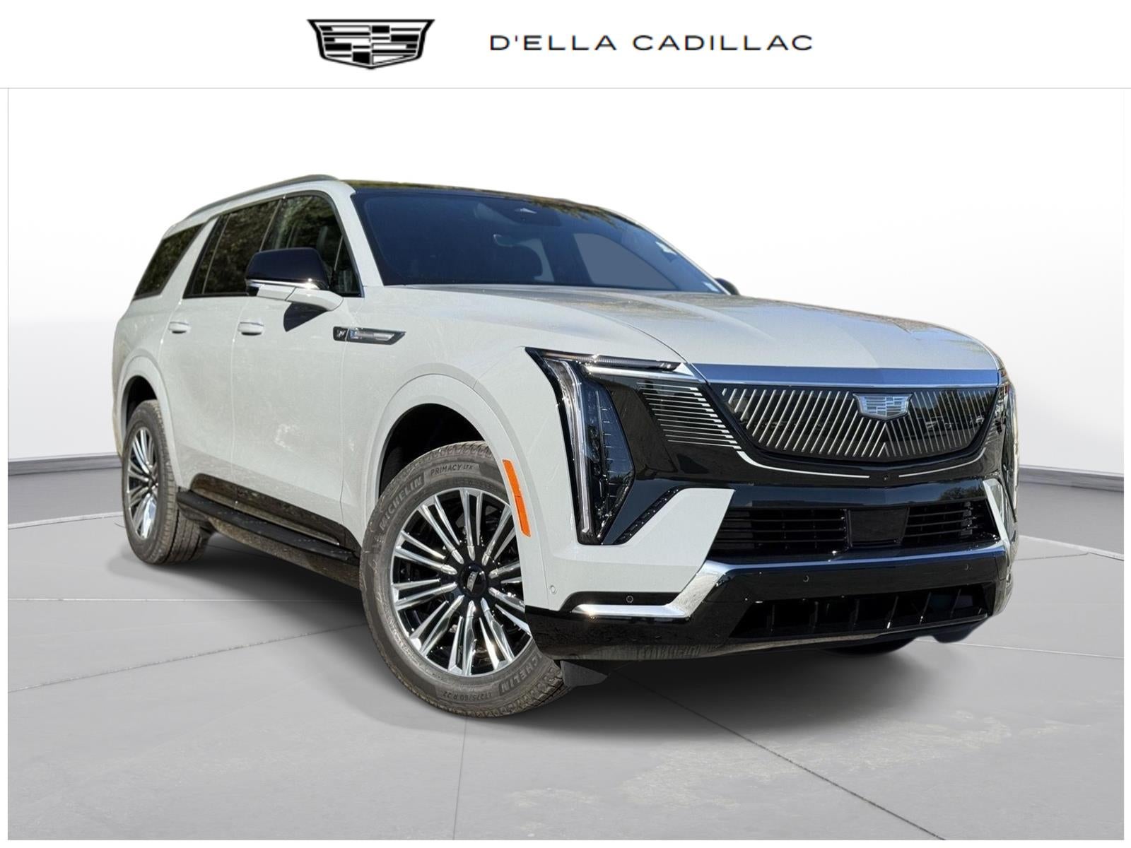 2026 Cadillac ESCALADE IQL Luxury in Luna Metallic — front three-quarter view