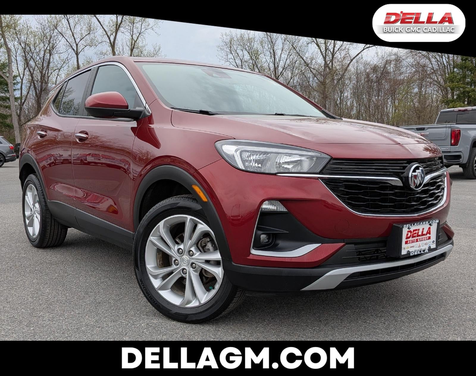 2023 Buick Encore GX Preferred in Cinnabar Metallic — front three-quarter view
