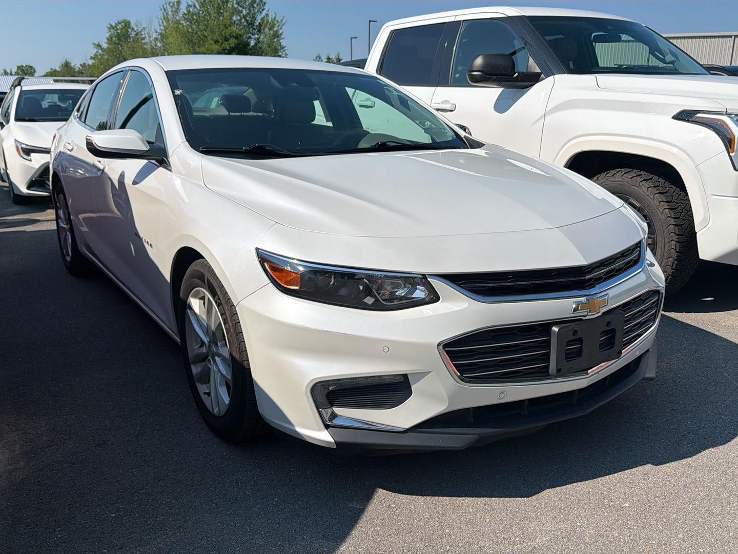 2017 Chevrolet Malibu — rear three-quarter view