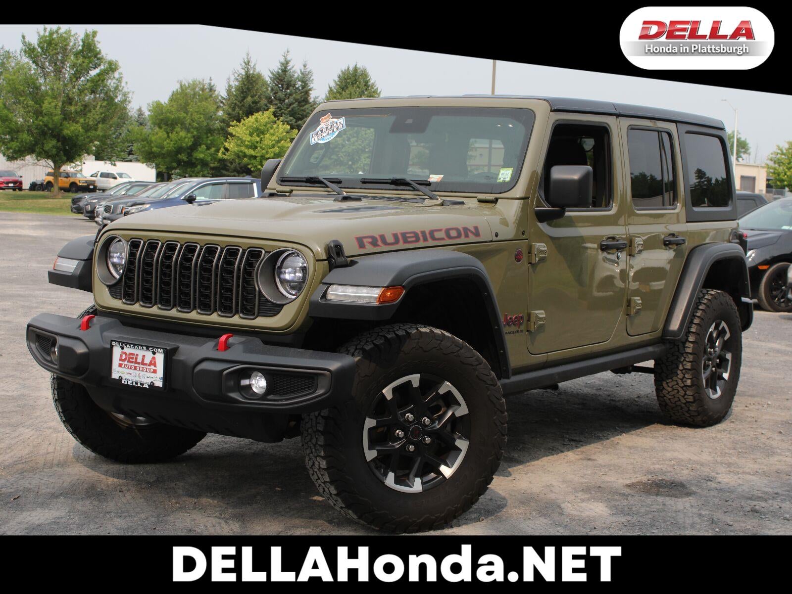 2025 Jeep Wrangler Rubicon Four Wheel Drive 8-SPEED AUTOMATIC (850RE) in 41 — front three-quarter view