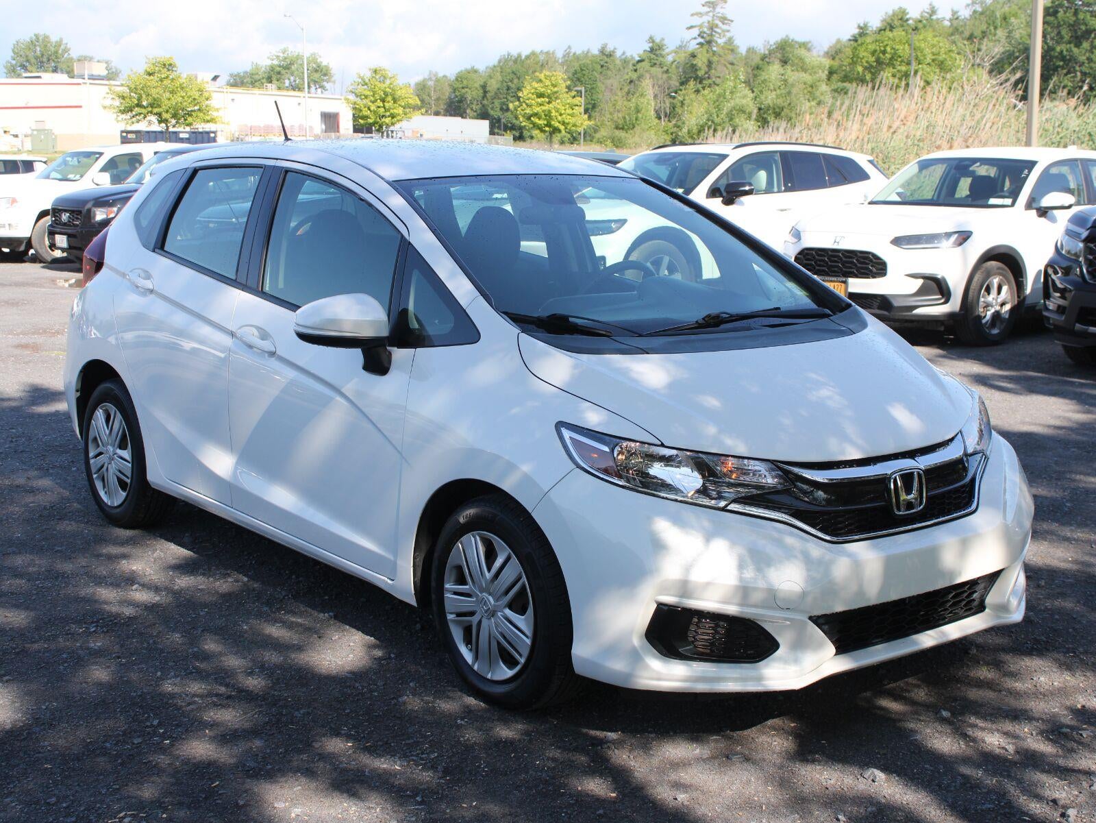 2019 Honda Fit — rear three-quarter view