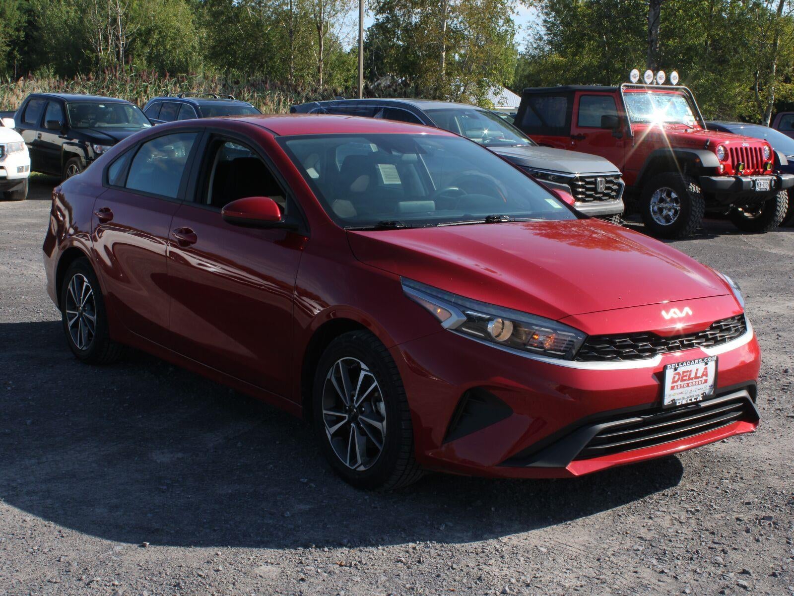 2024 Kia Forte — rear three-quarter view