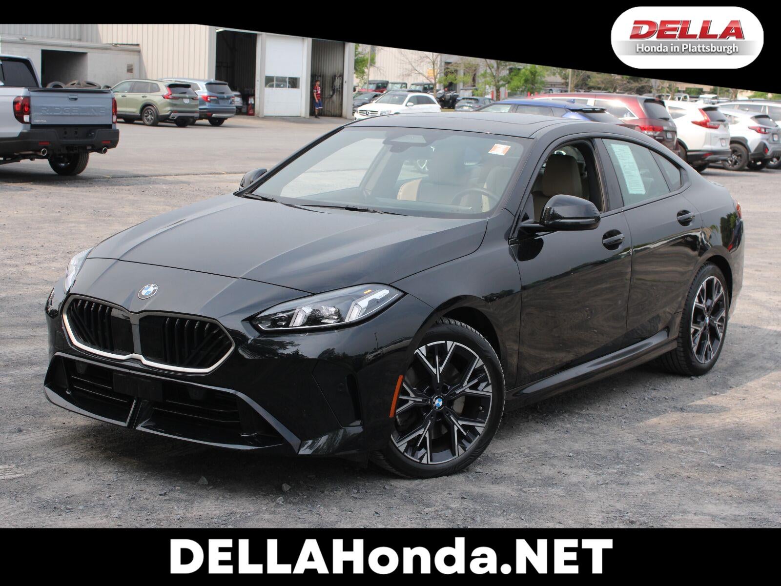 2025 BMW 2 Series 228 xDrive All Wheel Drive 7-SPEED DUAL CLUTCH in Black Sapphire Metallic — front three-quarter view