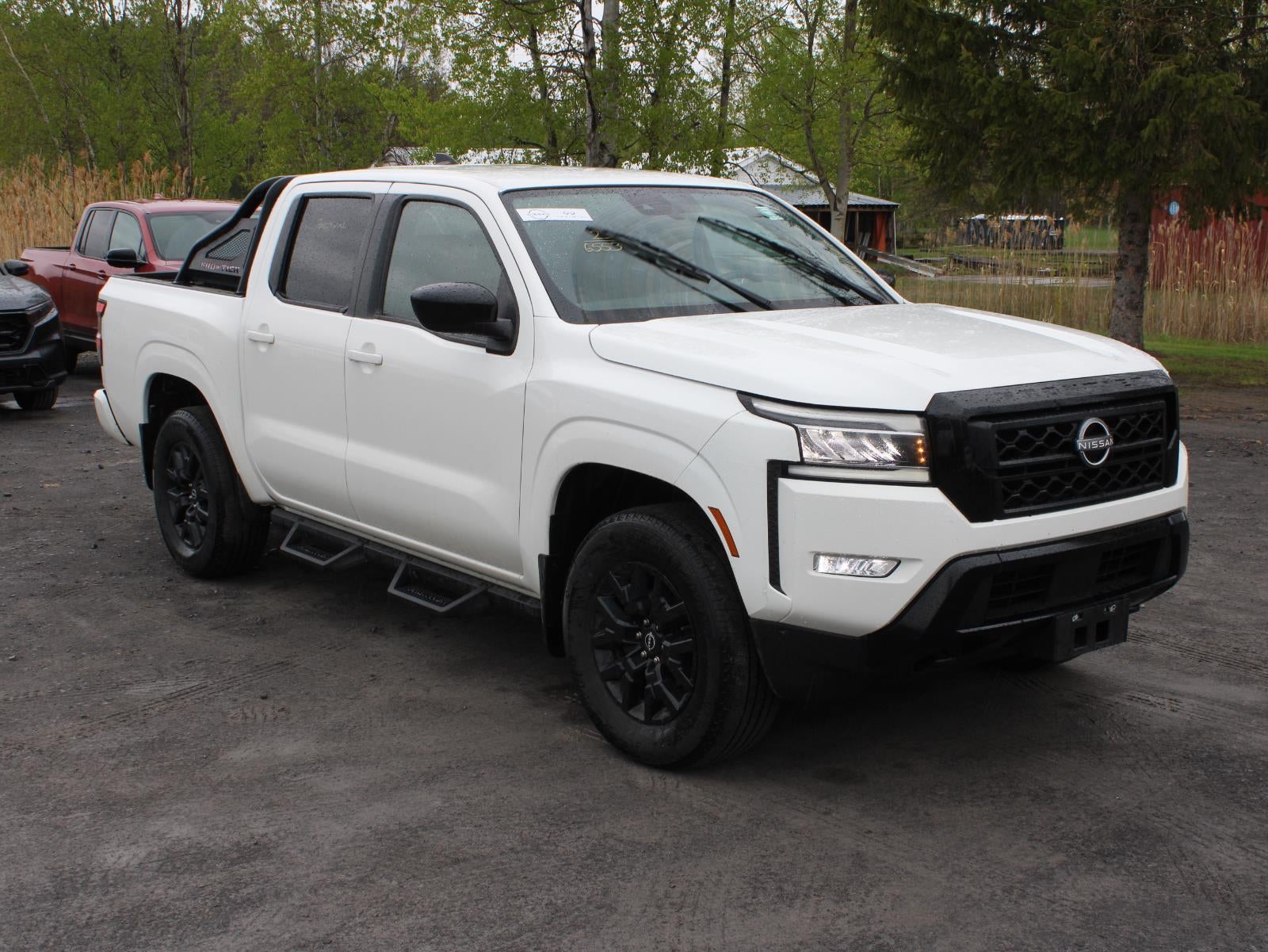 2023 Nissan Frontier — rear three-quarter view