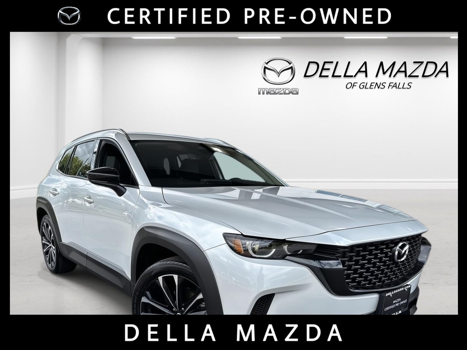 2025 Mazda Mazda CX-50 2.5 S Premium Plus Package in Wh — front three-quarter view