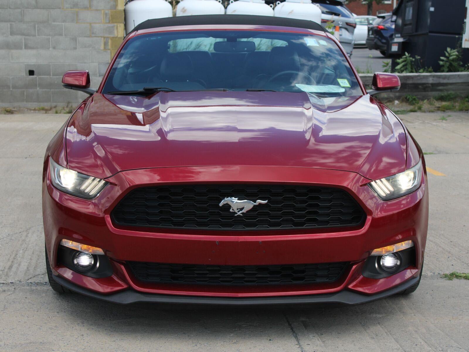 2016 Ford Mustang — side profile view