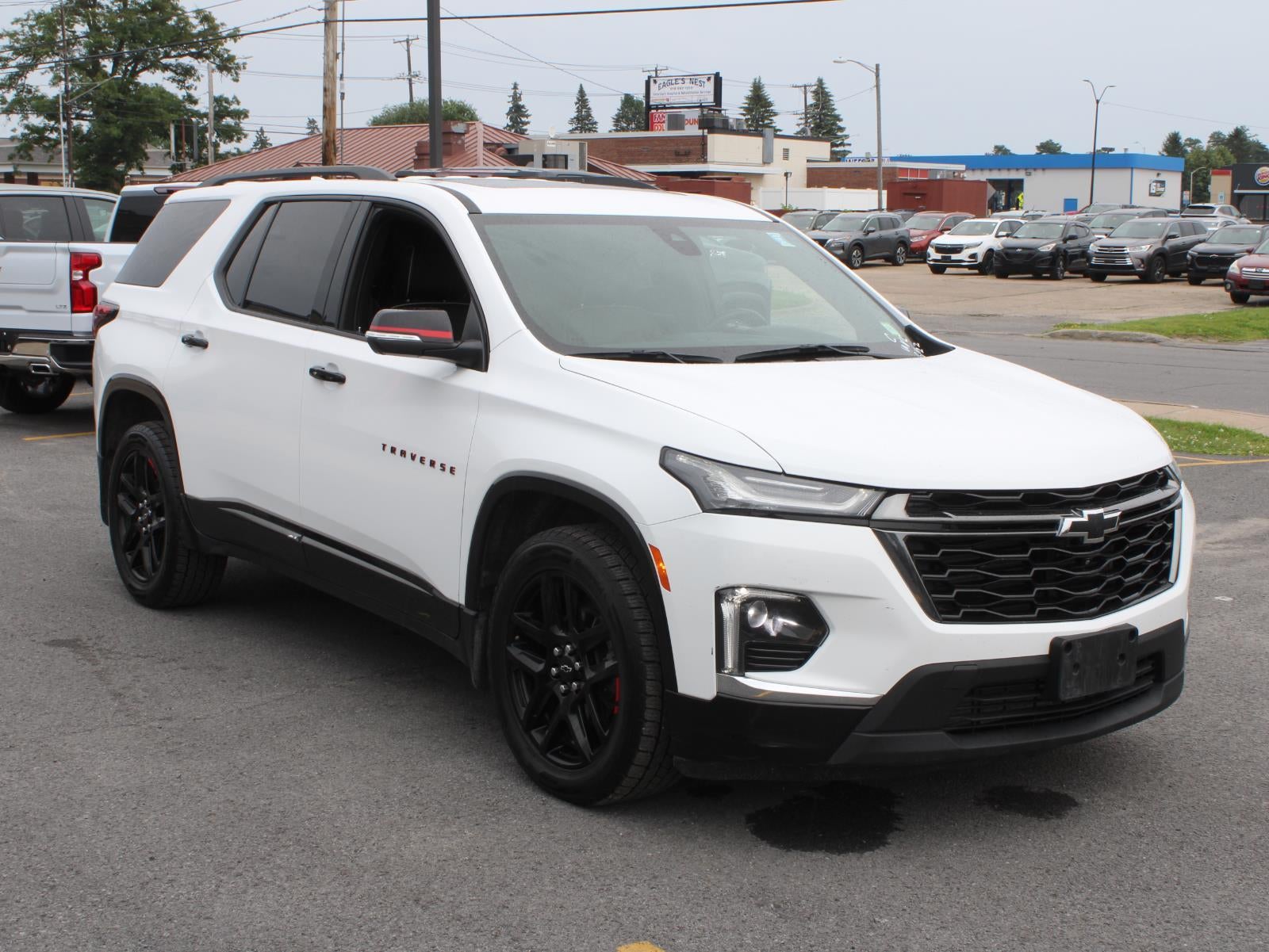 2023 Chevrolet Traverse — rear three-quarter view