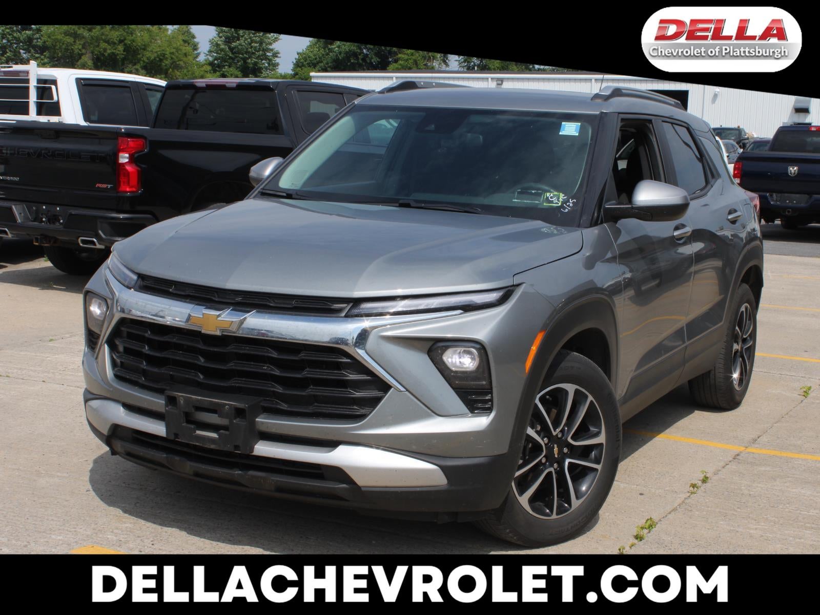 2024 Chevrolet Trailblazer LT in Sterling Gray Metallic — front three-quarter view