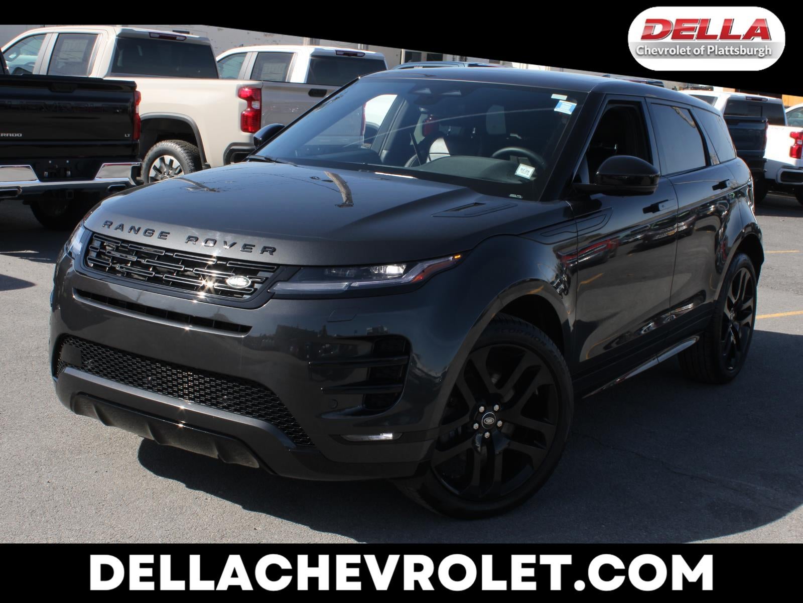 2024 Land Rover Range Rover Evoque Dynamic SE in Gray — front three-quarter view